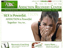 Tablet Screenshot of addictionrecoverycenter.org